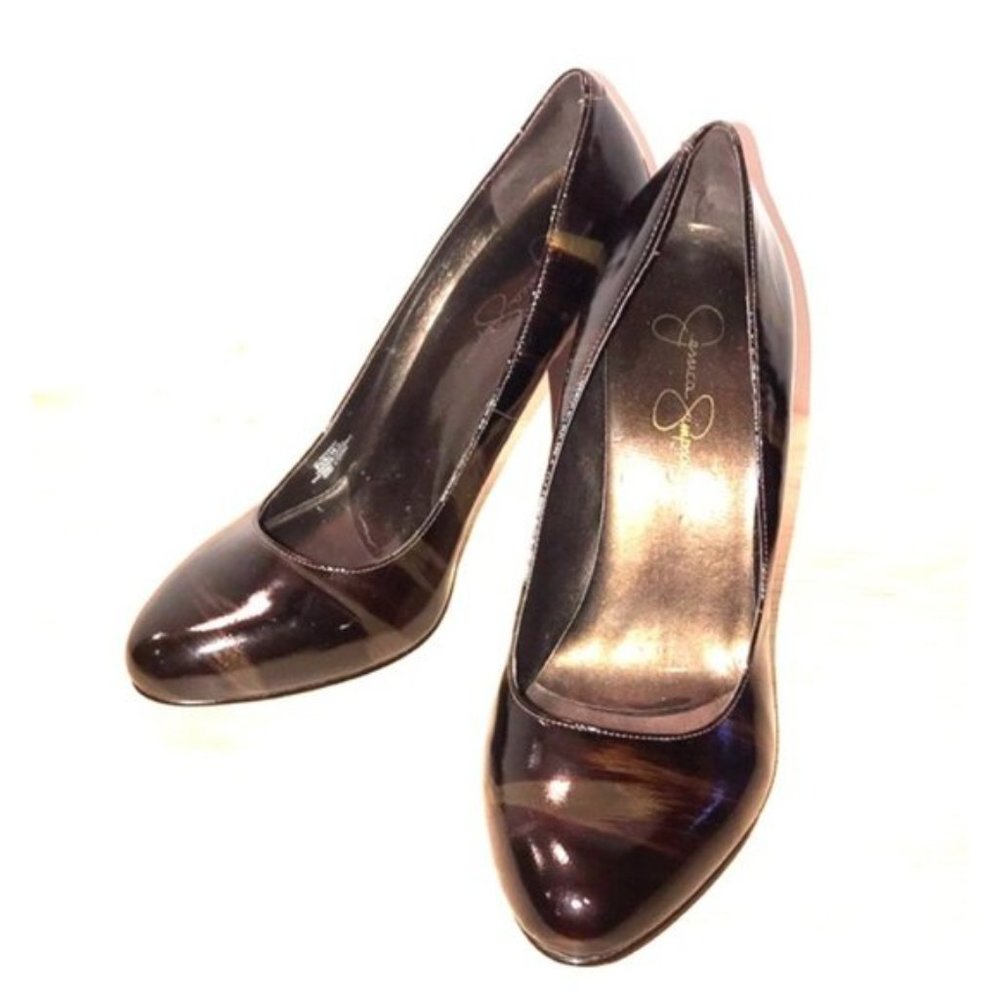 JESSICA SIMPSON Brenda 2 Lurex Heels pump